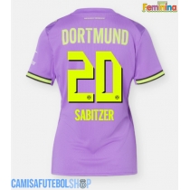 Camisa de time de futebol Borussia Dortmund Marcel Sabitzer #20 Replicas 3º Equipamento Feminina 2026-27 Manga Curta